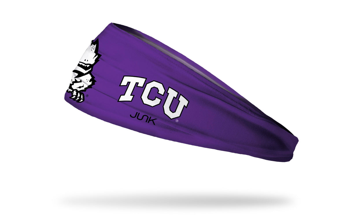 TCU: Oversized Frog Purple Big Bang Lite Headband