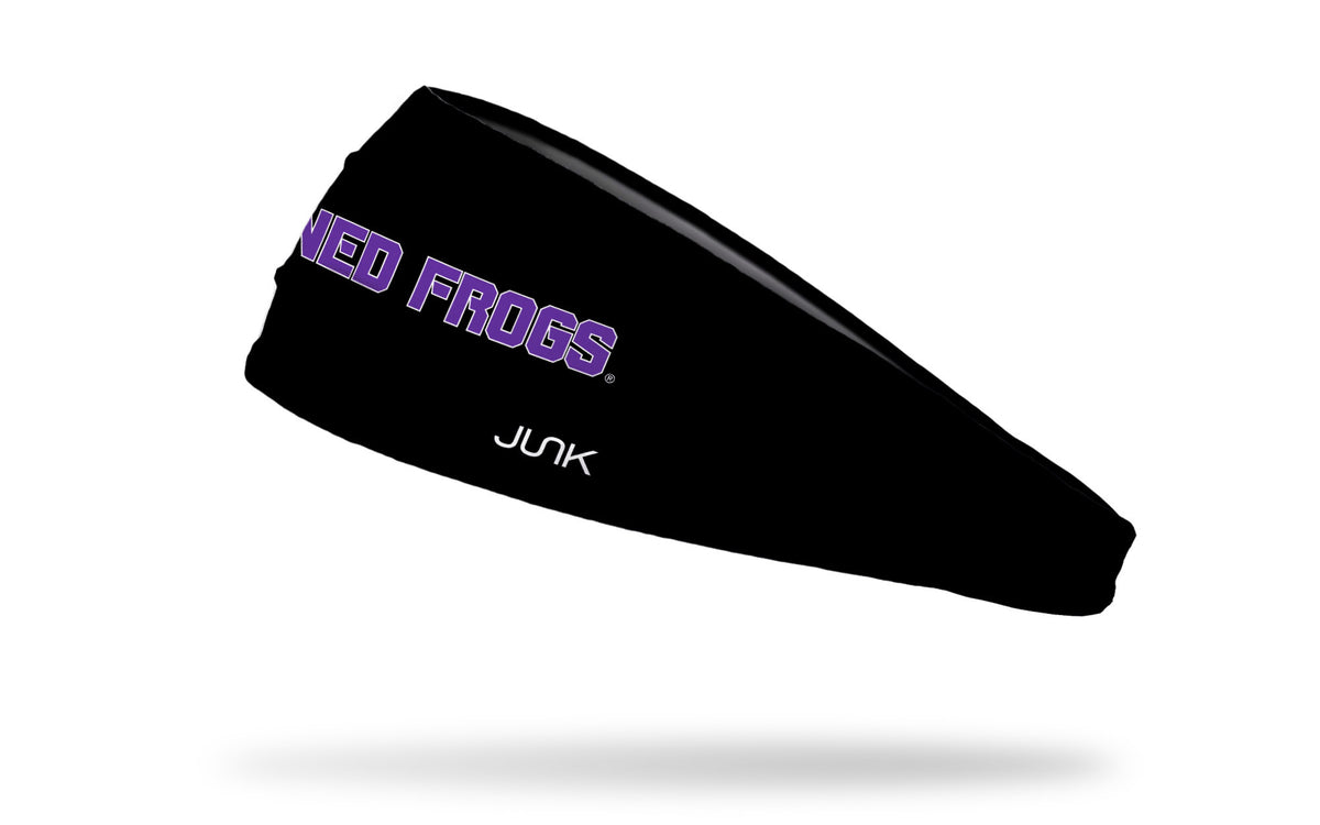 TCU: Horned Frogs Black Big Bang Lite Headband