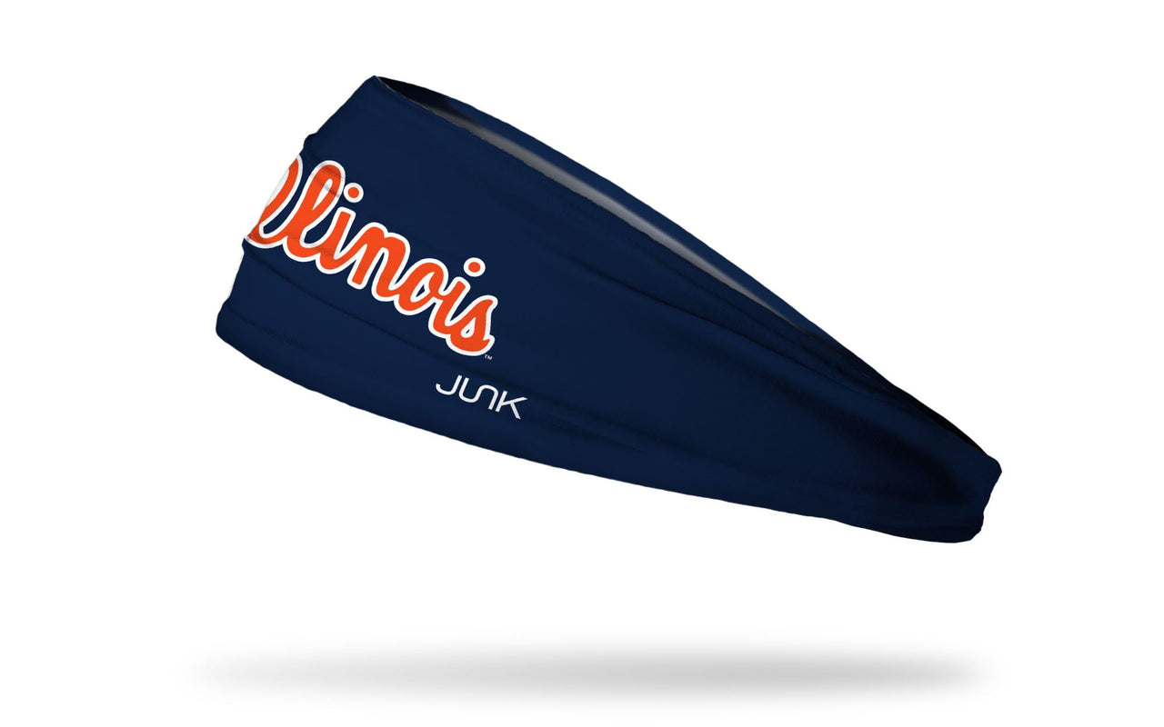 University of Illinois: Script Navy Big Bang Lite Headband