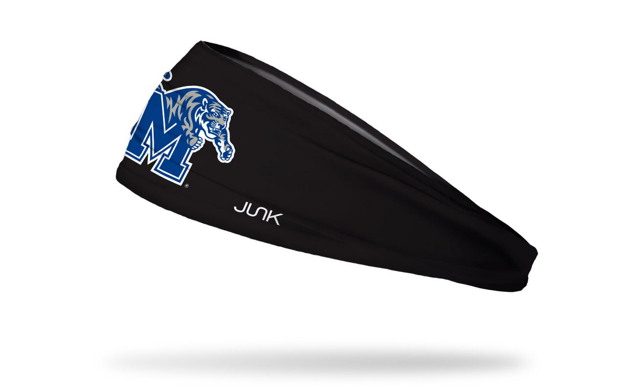 University of Memphis: Logo Black Headband