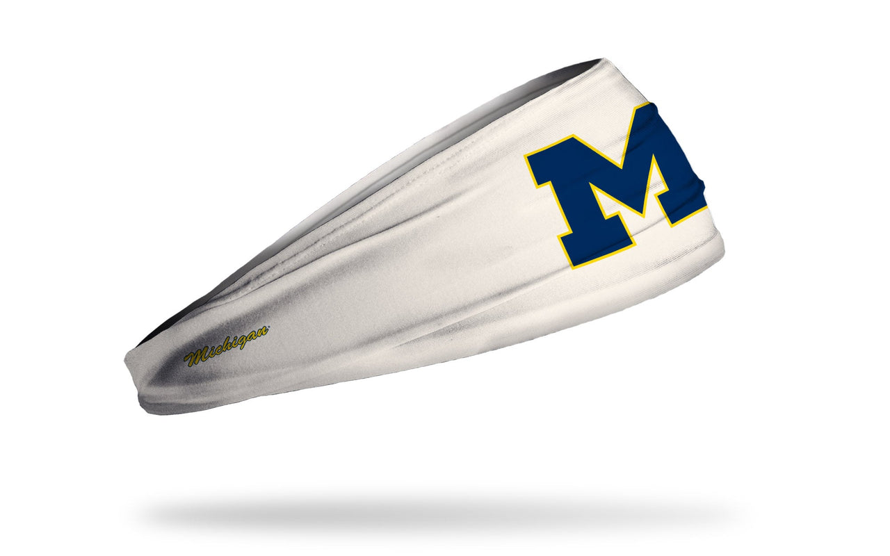 University of Michigan: Cream Big Bang Lite Headband