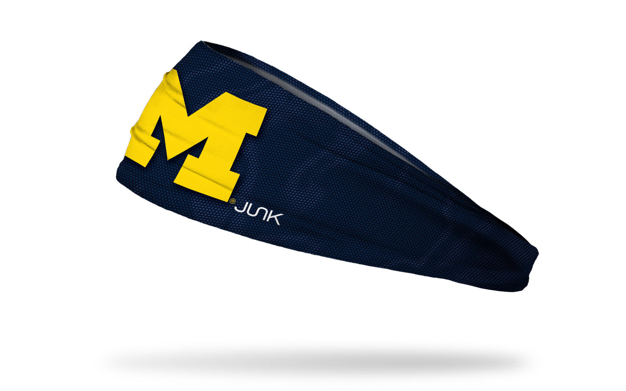 University of Michigan: Jersey Logo Blue Headband
