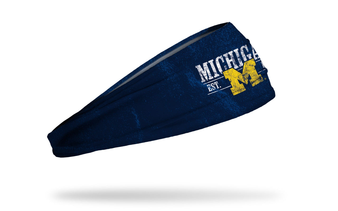University of Michigan: Vintage Athletic Headband