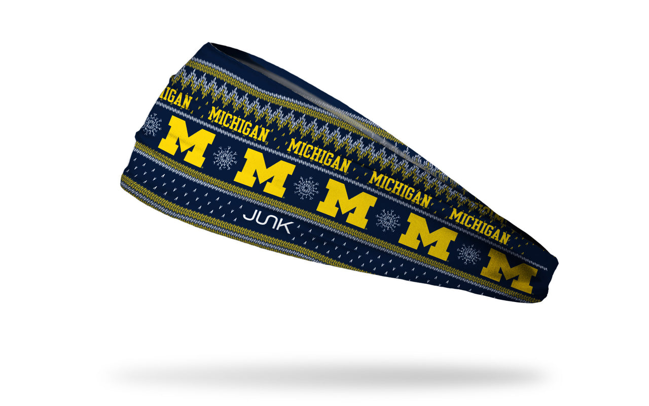 University of Michigan: Winter Break Headband