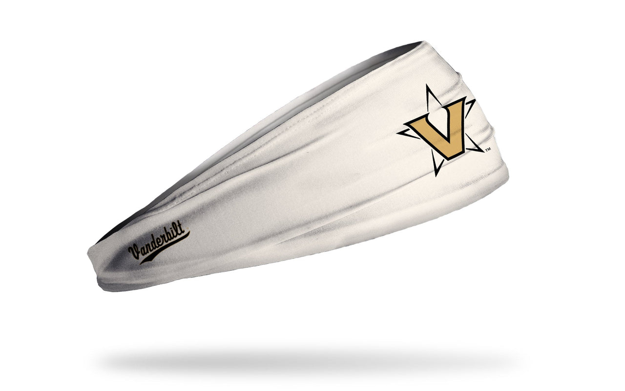 Vanderbilt University: Cream Big Bang Lite Headband