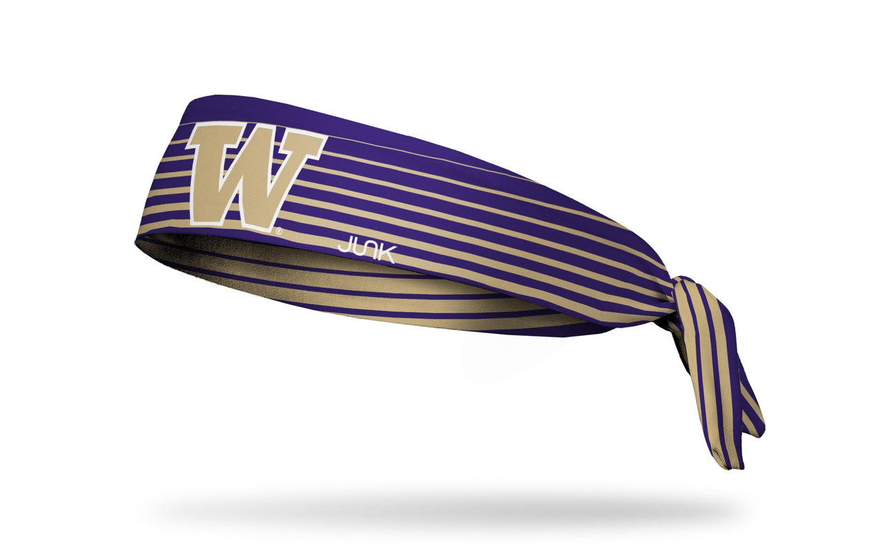 University of Washington: Gradient Stripe Tie Headband