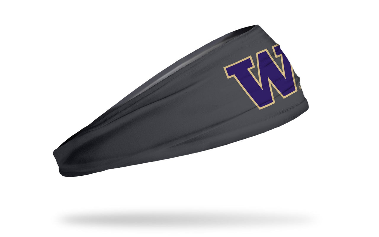 University of Washington: Logo Gray Headband