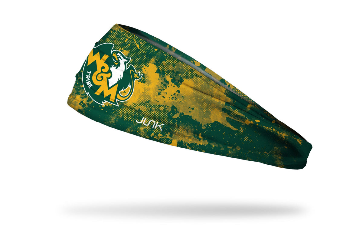 College of William & Mary: Logo Grunge Big Bang Lite Headband - View 1