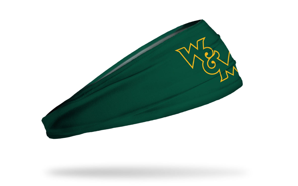 College of William & Mary: Logo Green Big Bang Lite Headband - View 2