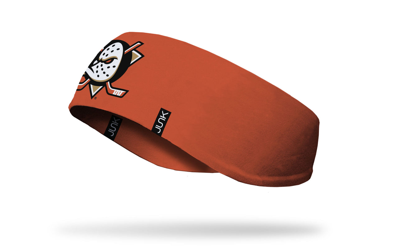 Anaheim Ducks: Logo Orange Ear Warmer