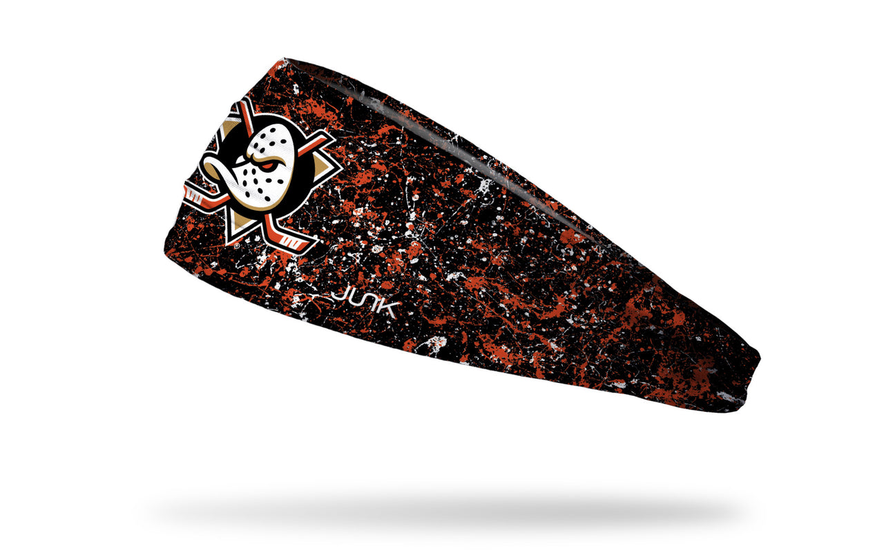 Anaheim Ducks: Splatter Headband