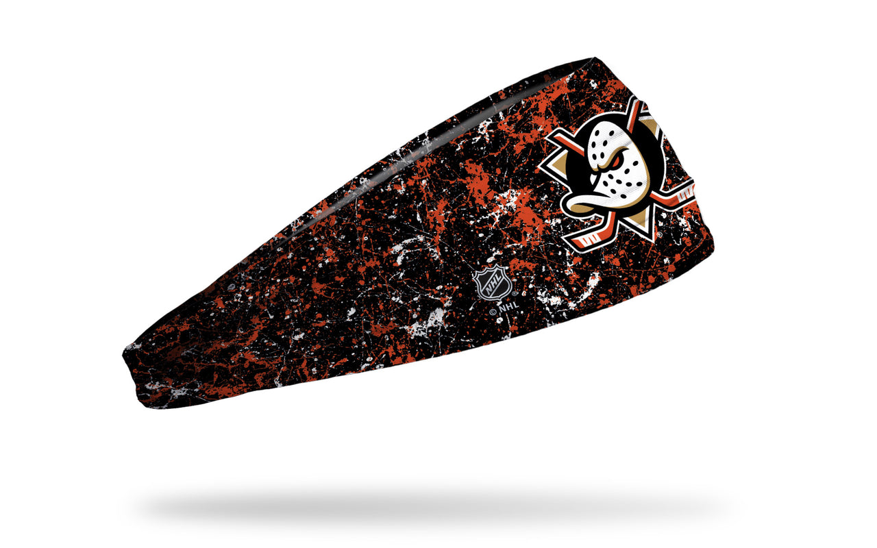 Anaheim Ducks: Splatter Headband