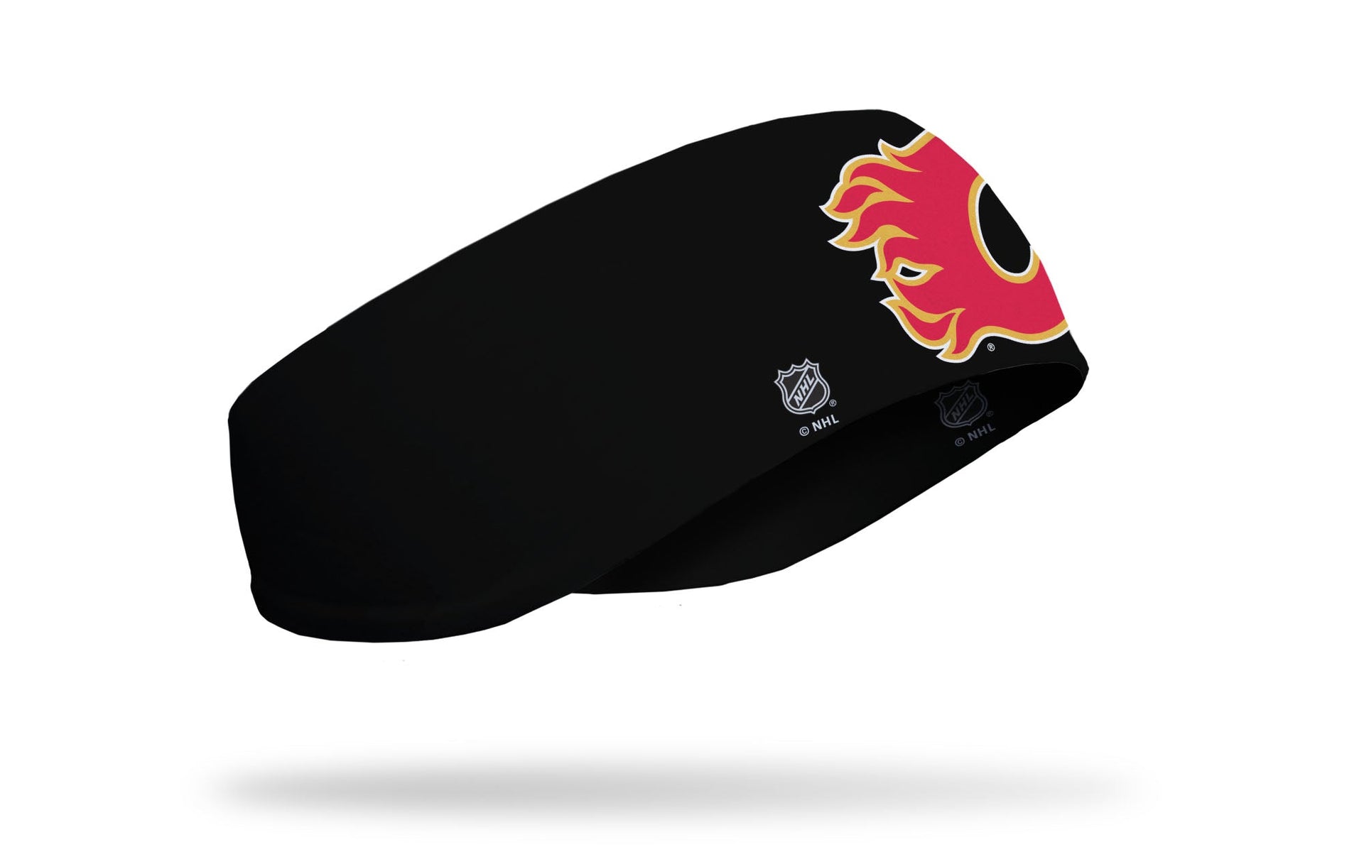 Calgary Flames: Logo Black Ear Warmer - View 2