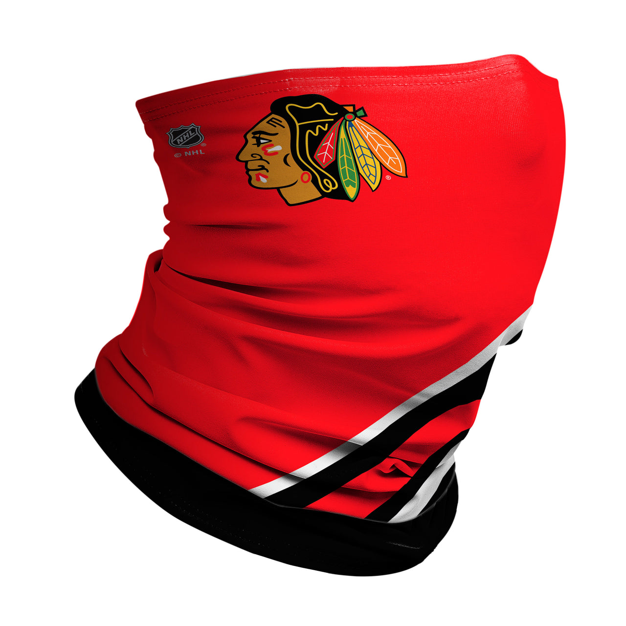 Chicago Blackhawks: Logo Stripe Winter Gaiter
