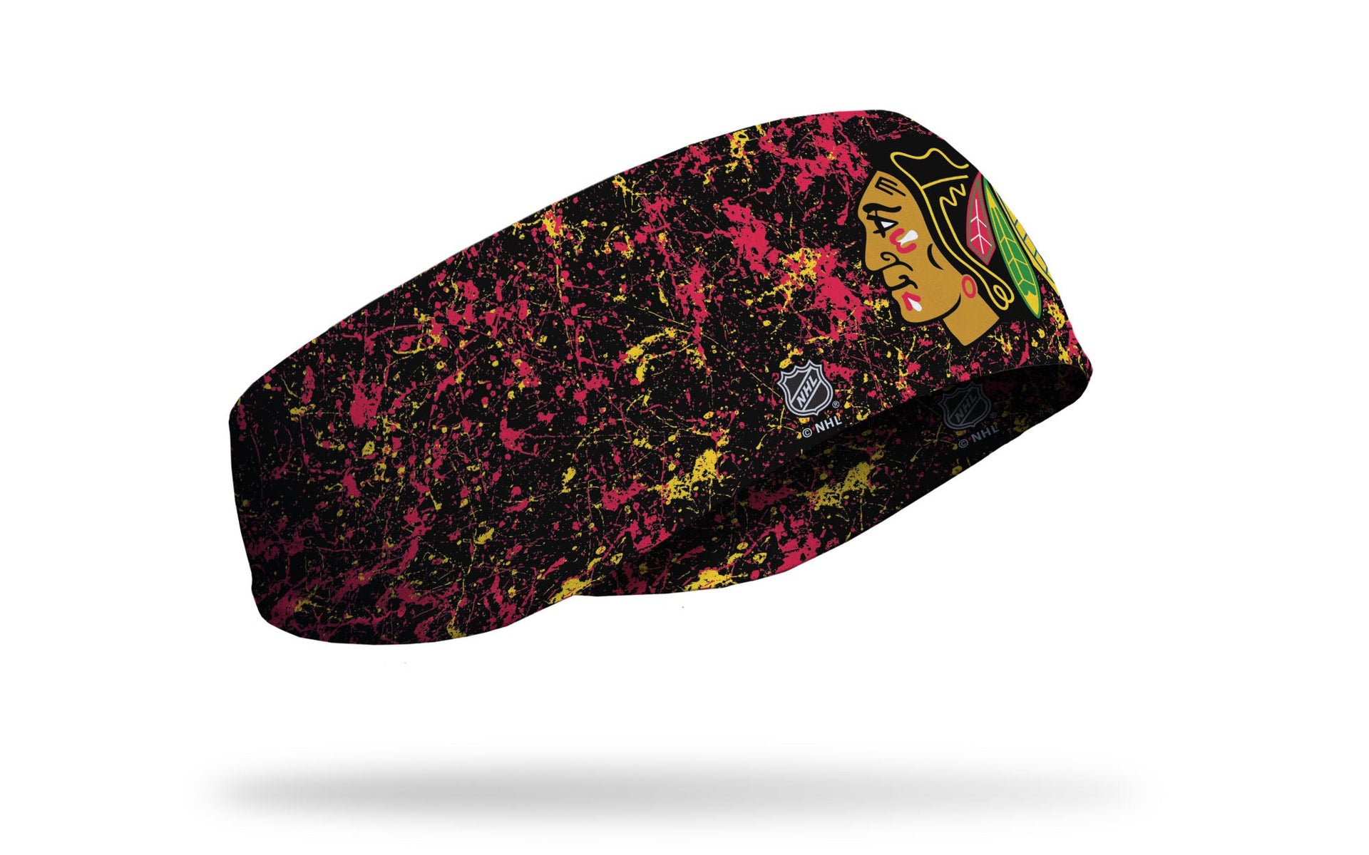 Chicago Blackhawks: Splatter Ear Warmer - View 2