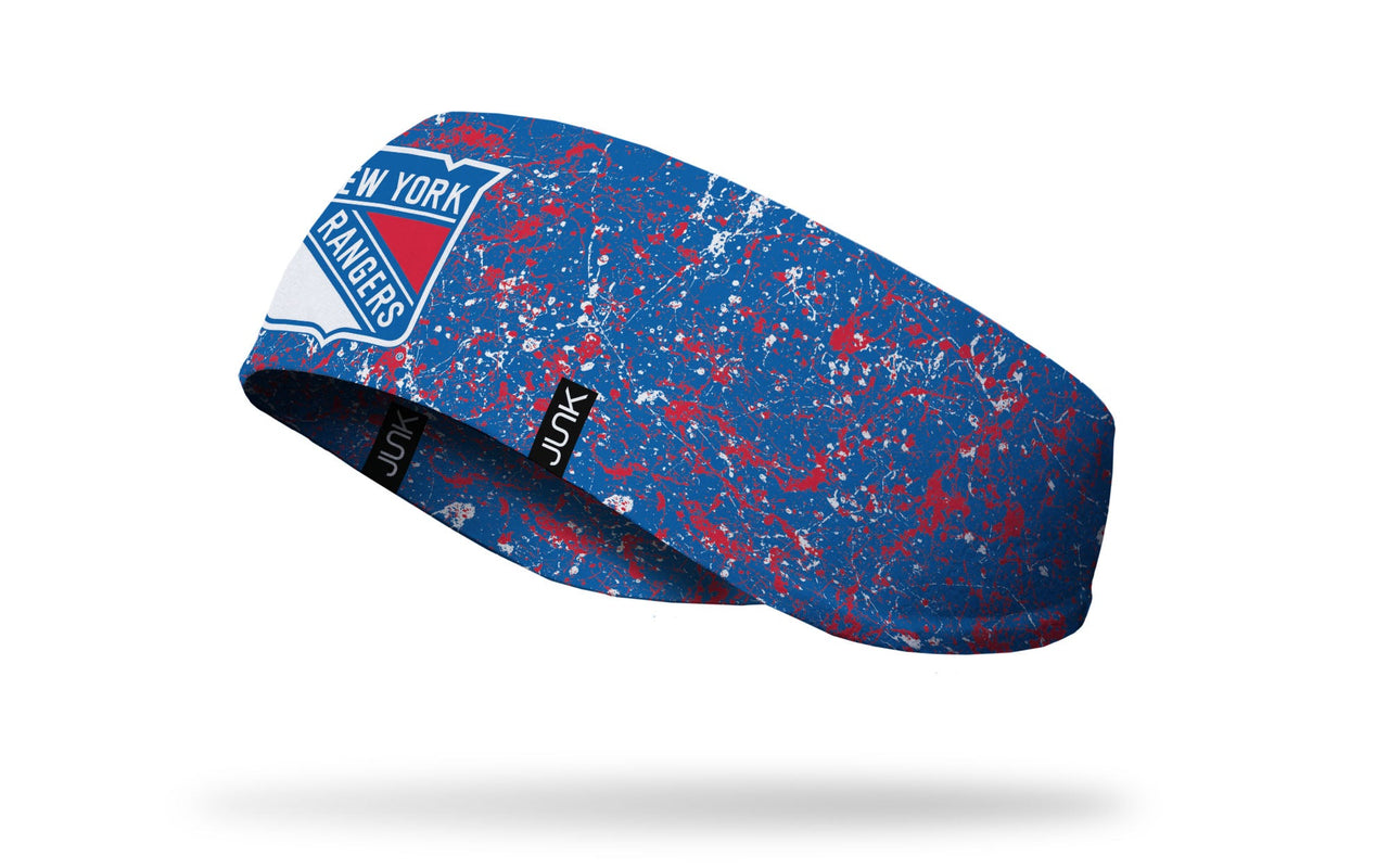 New York Rangers: Splatter Ear Warmer - View 1