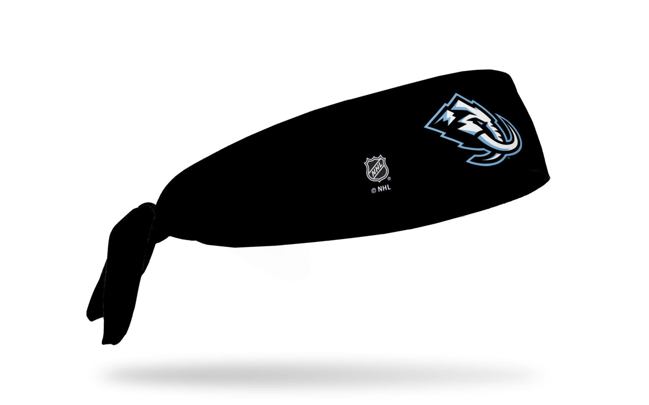 Utah Mammoth: Logo Black Flex Tie Headband