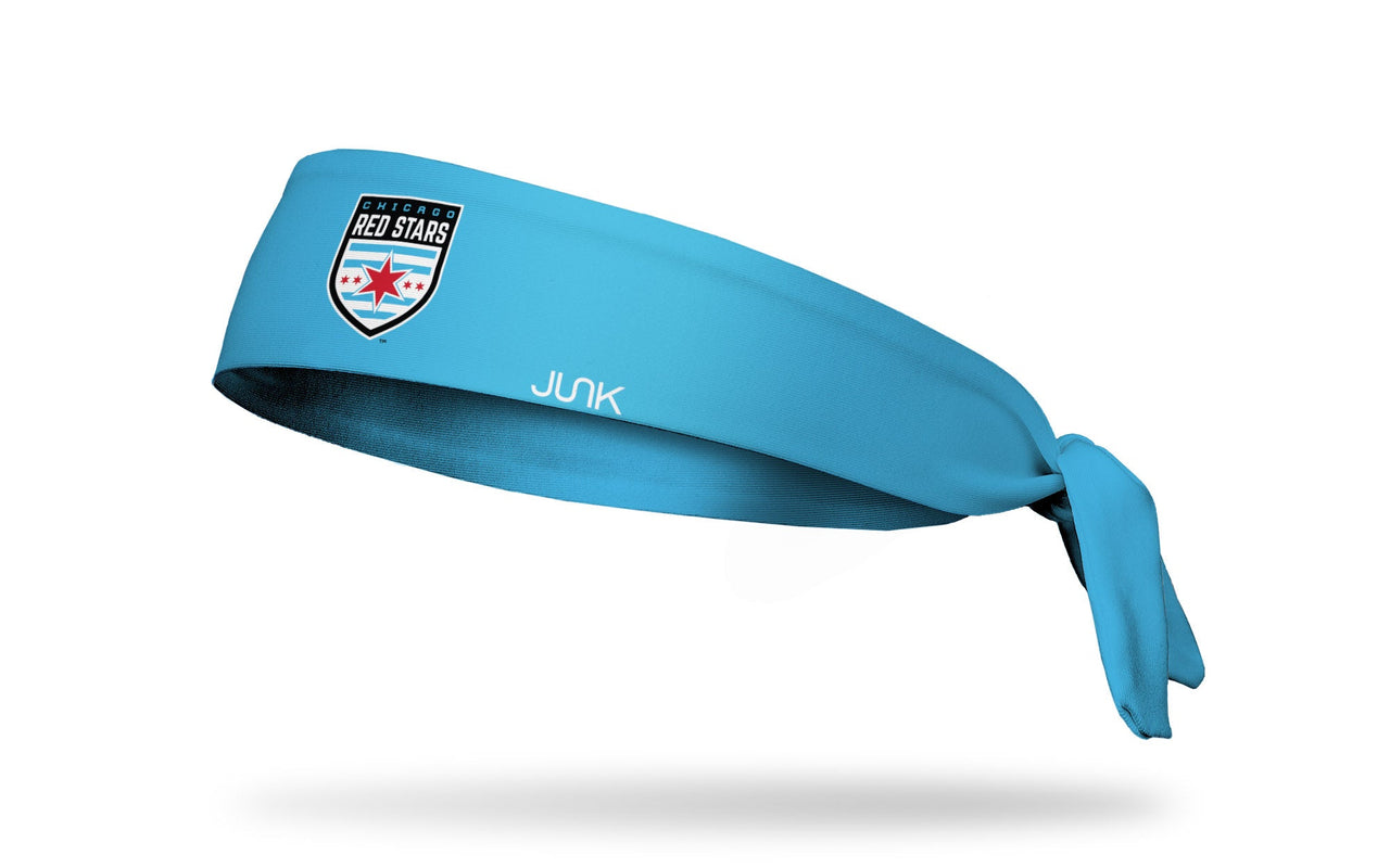 Chicago Red Stars: Logo Blue Tie Headband