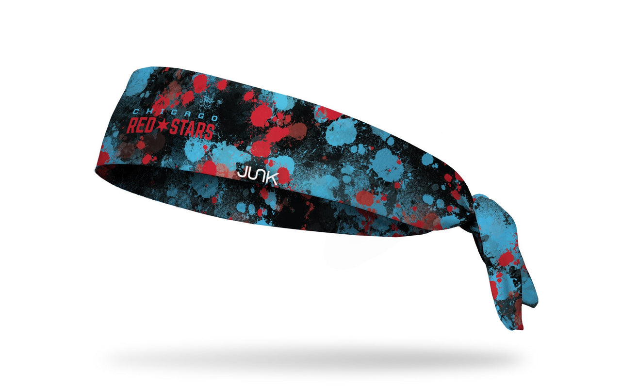 Chicago Red Stars: Splatter Tie Headband