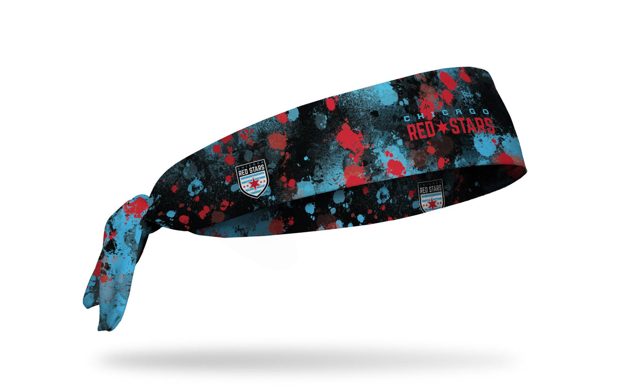 Chicago Red Stars: Splatter Tie Headband