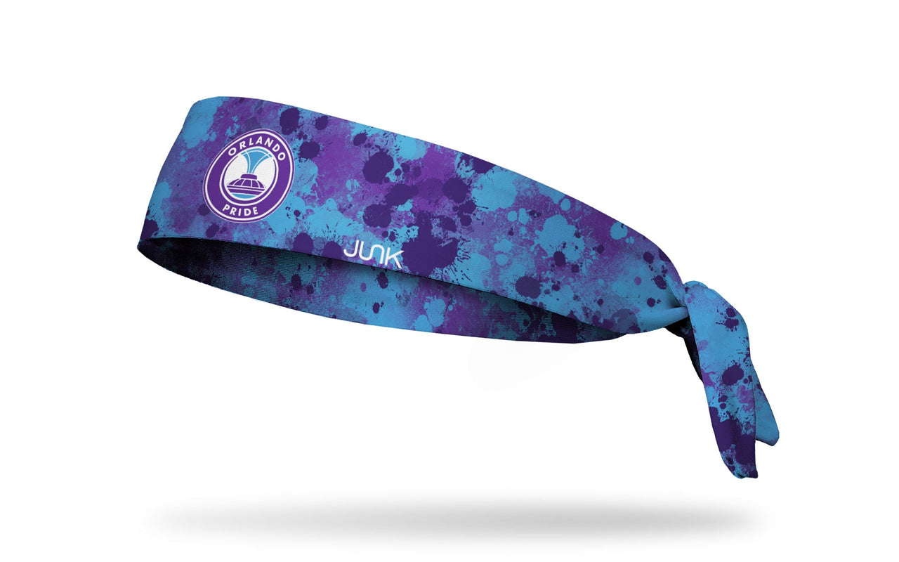 Orlando Pride: Splatter Tie Headband