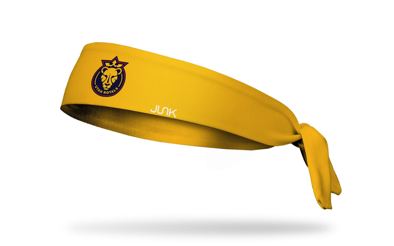 Utah Royals: Logo Yellow Tie Headband