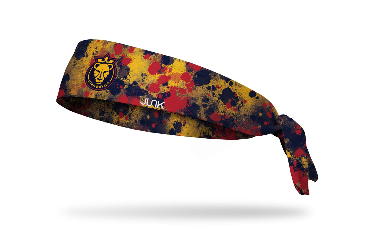 Utah Royals: Splatter Tie Headband