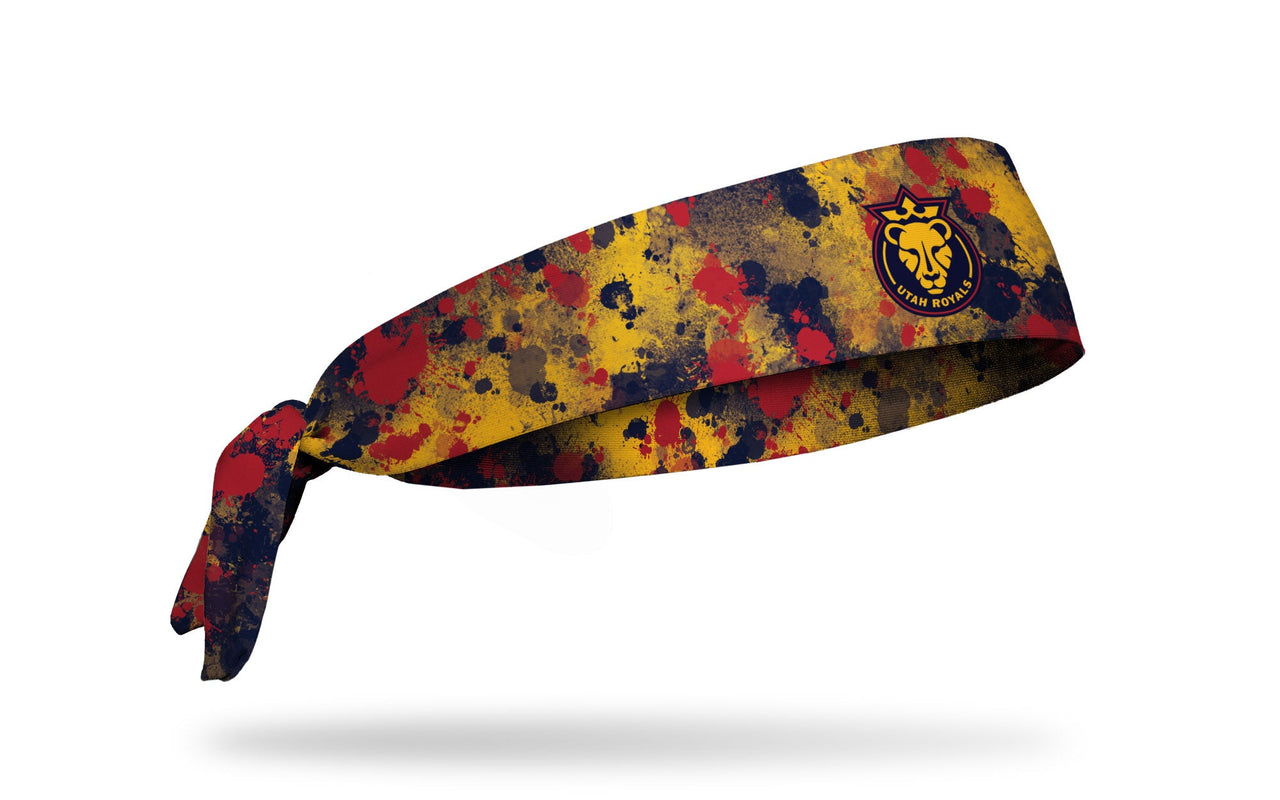 Utah Royals: Splatter Tie Headband