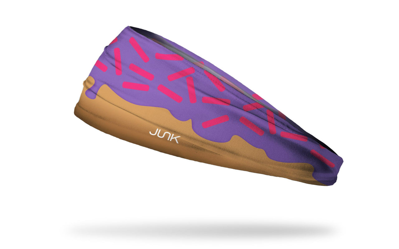Purple Donuts and Punchies Big Bang Lite Headband