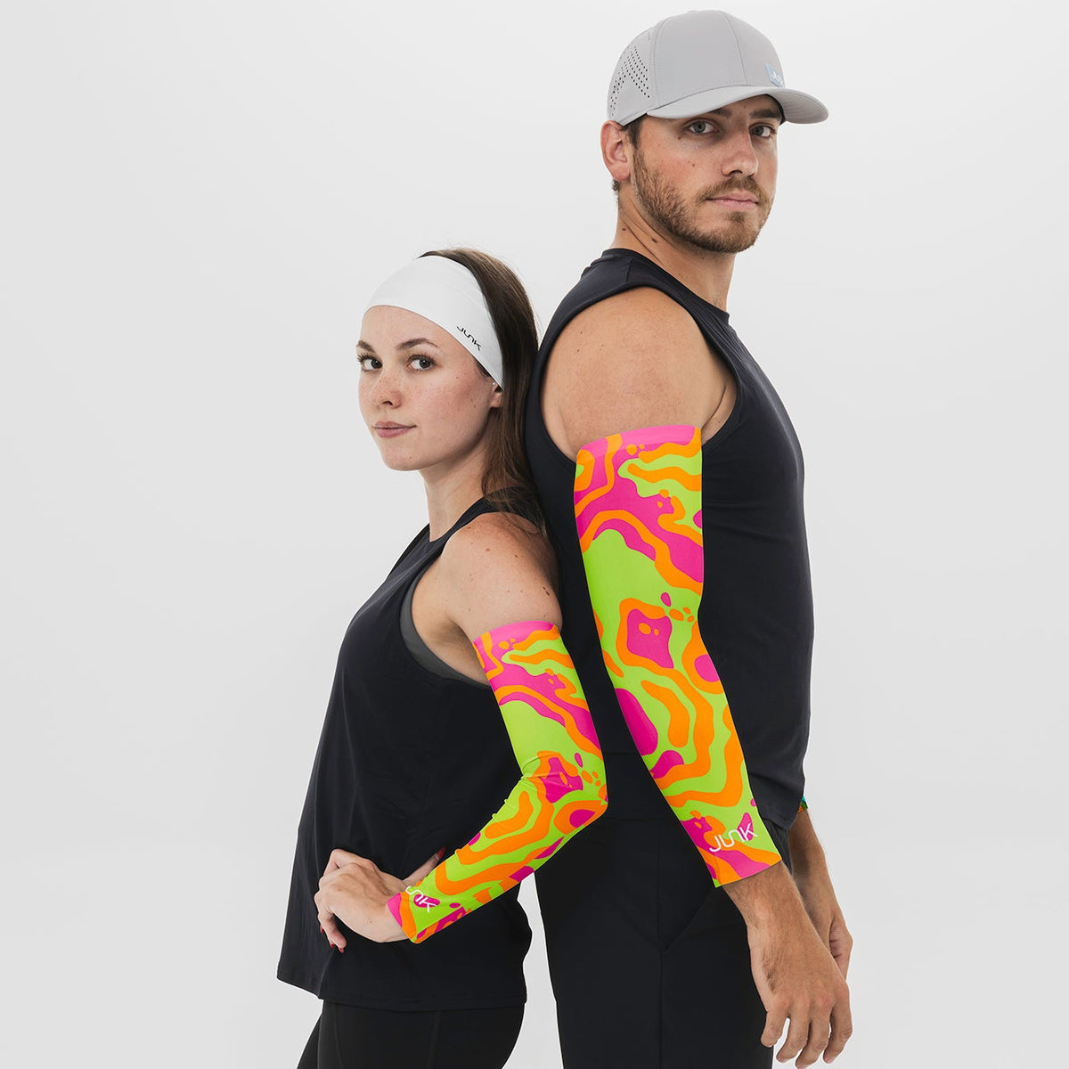 Rainbow Sherbert Drip Arm Sleeve