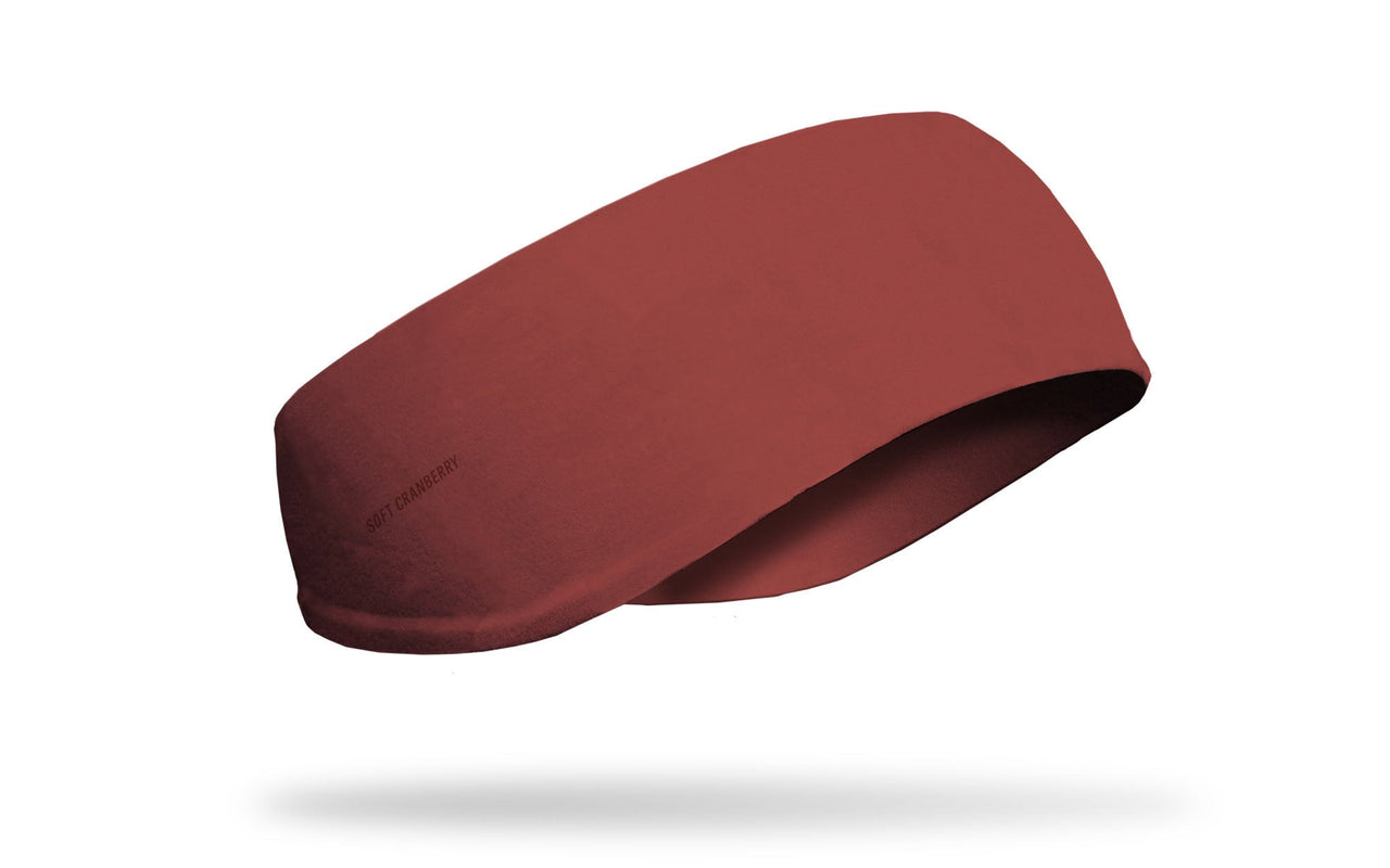 Soft Cranberry Ear Warmer