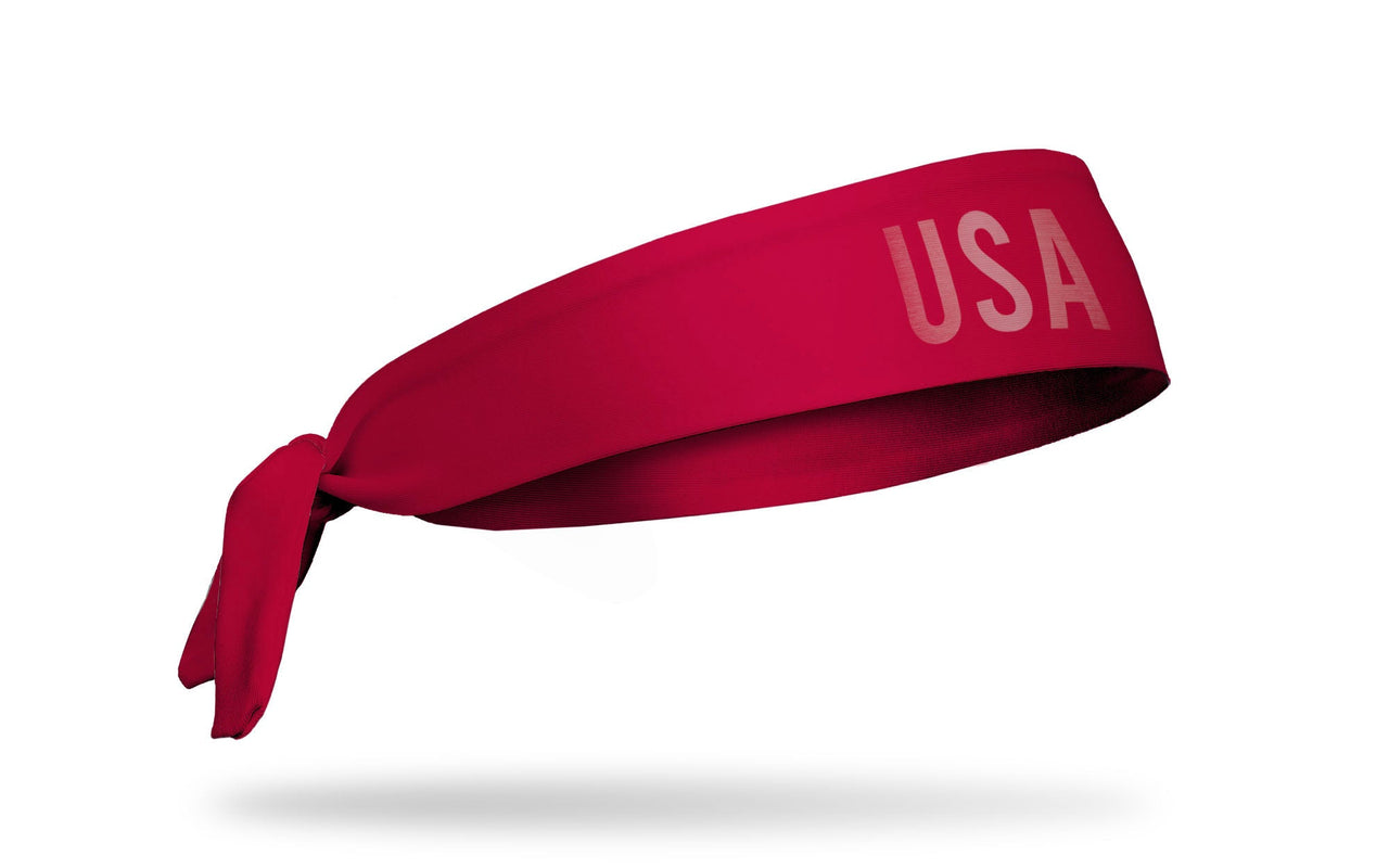 United Red Flex Tie Headband
