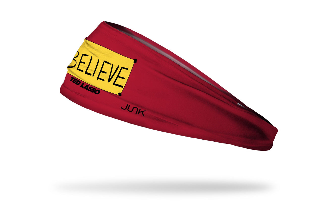 Ted Lasso: Believe Cardinal Red Big Bang Lite Headband - View 2