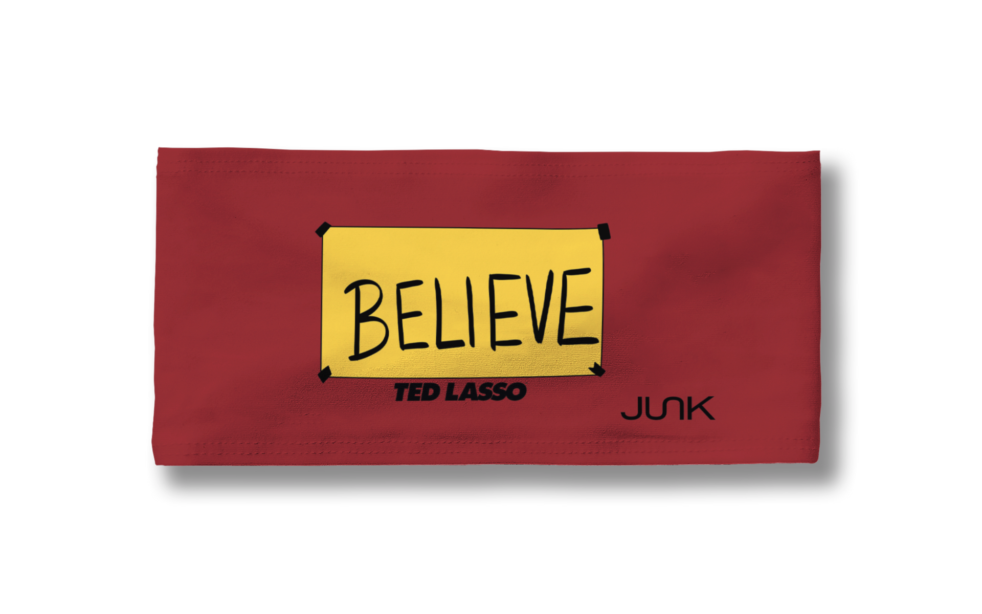 Ted Lasso: Believe Brick Red Big Bang Lite Headband - View 3