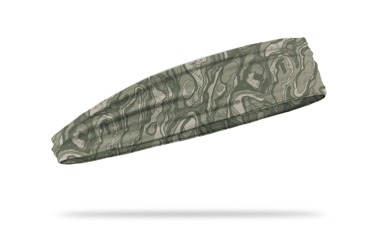 Whorled Wood Infinity Headband