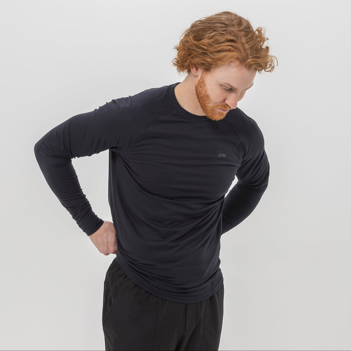Breakthrough Long Sleeve: Onyx Black - View 2