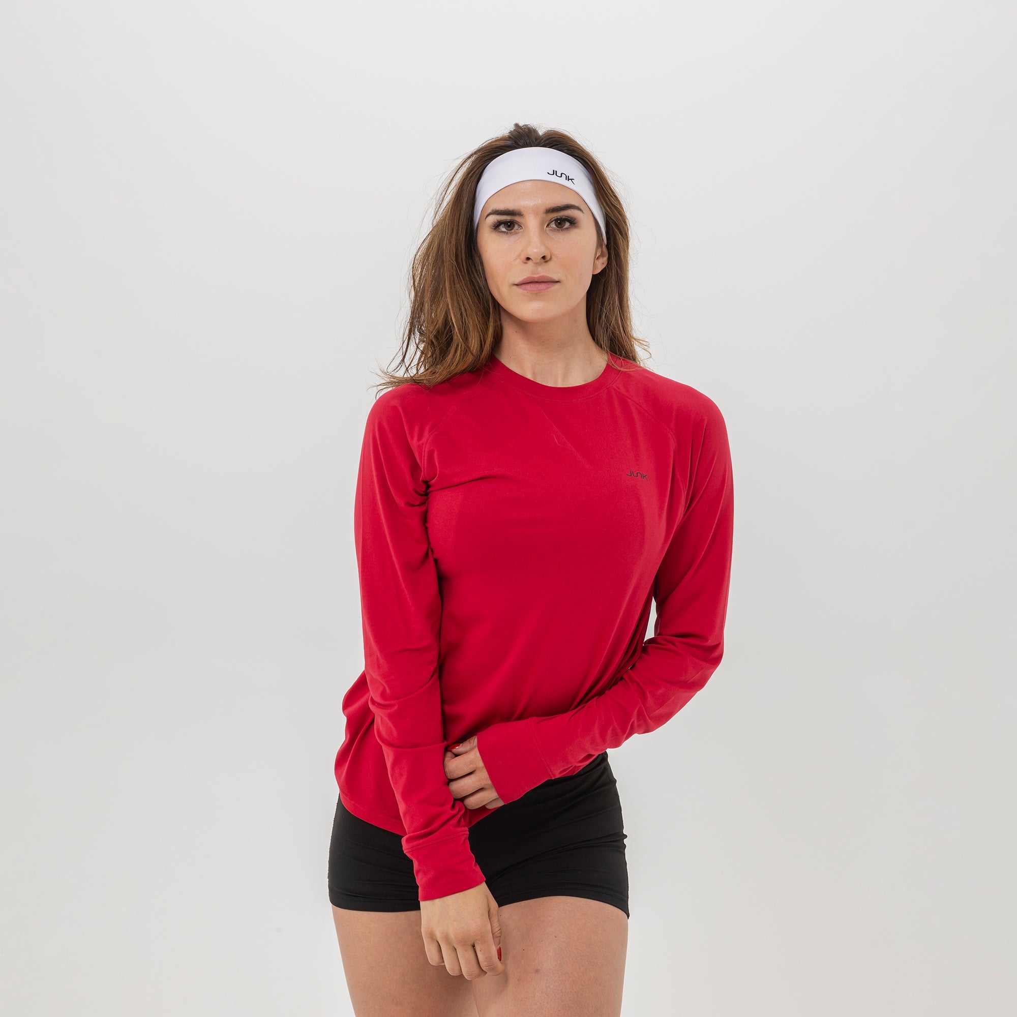 Breakthrough Long Sleeve: Ruby Red