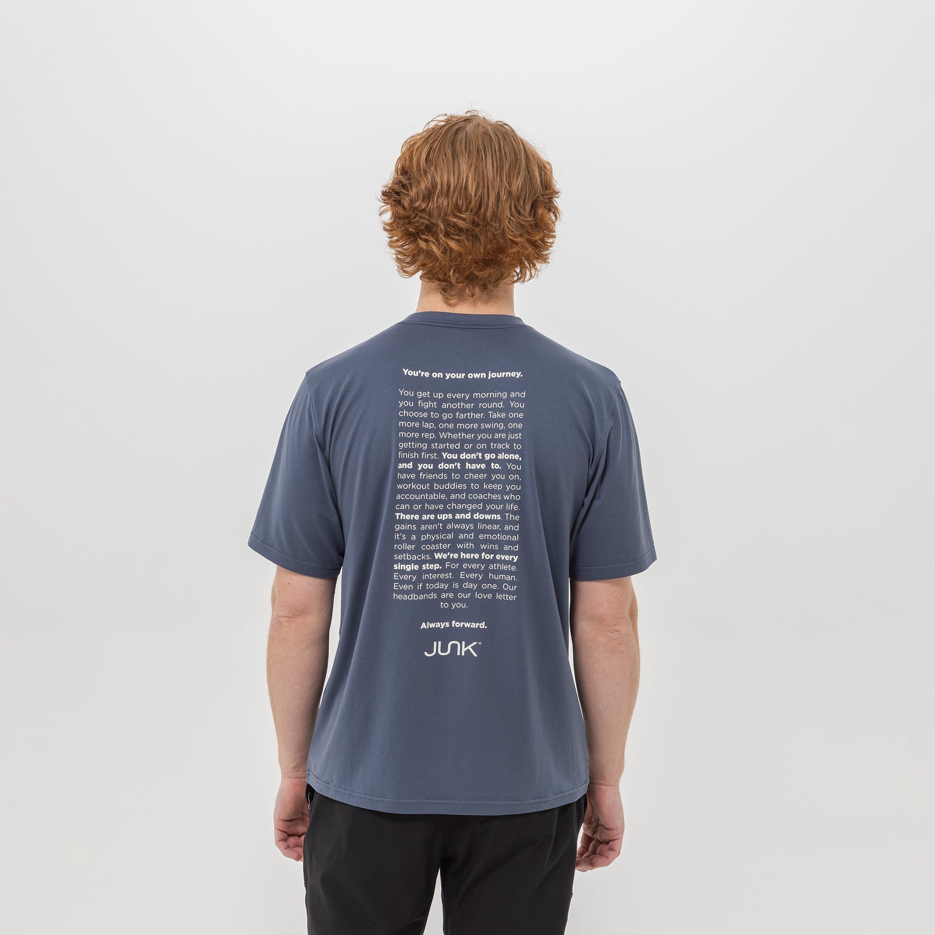 Breakthrough Short Sleeve: Slate Gray - View 3
