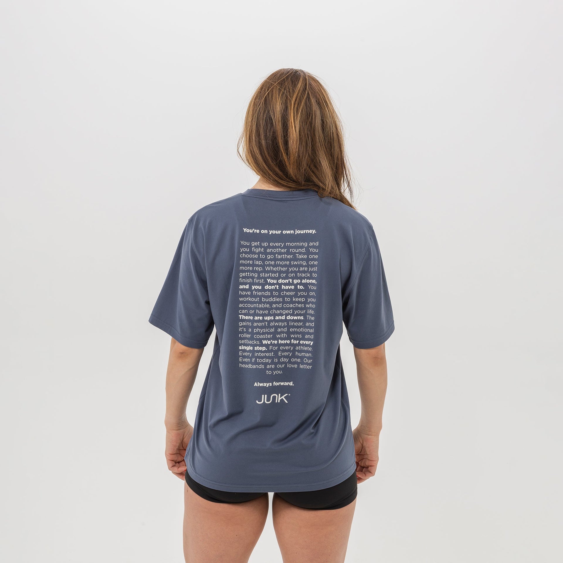 Breakthrough Short Sleeve: Slate Gray - View 6