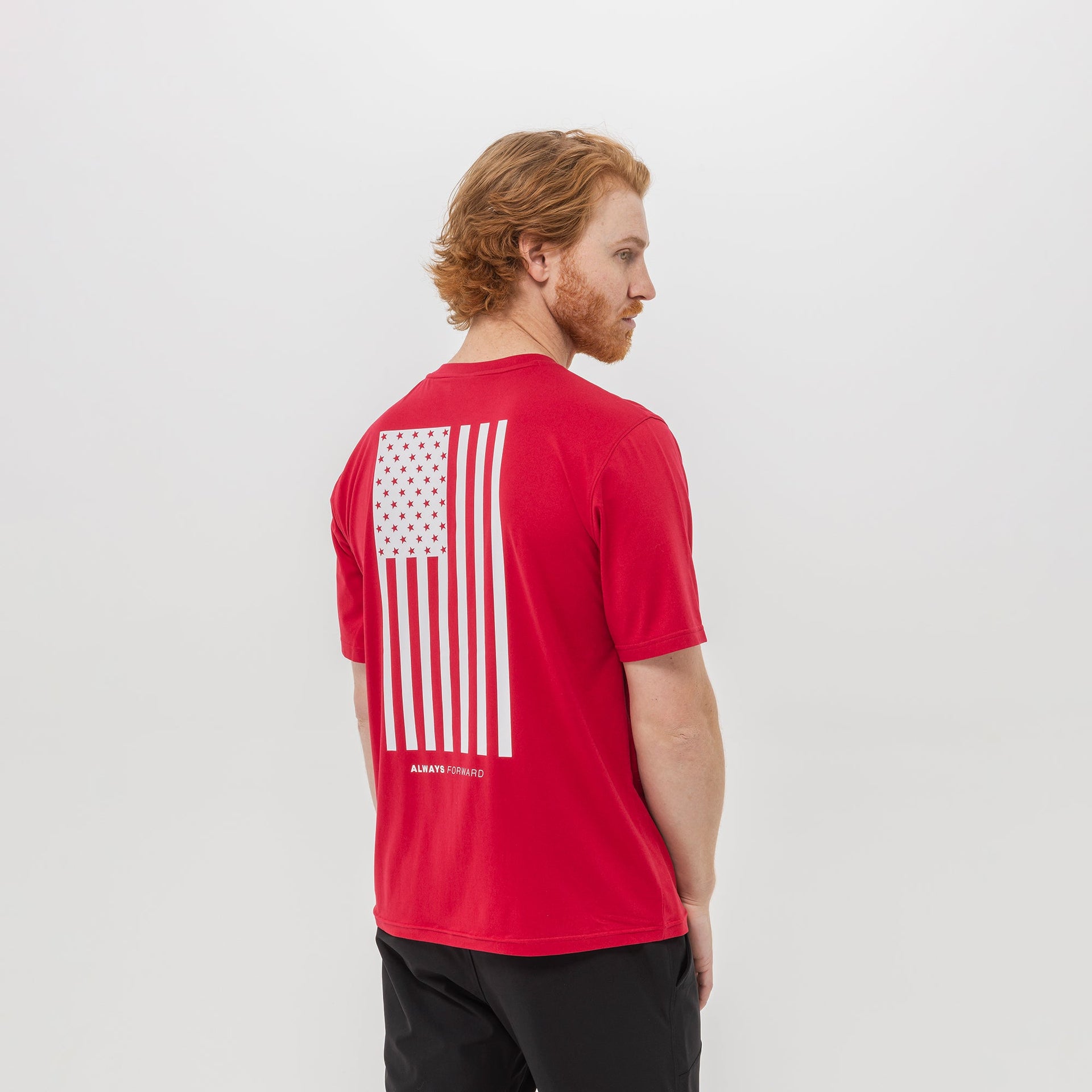 Breakthrough Short Sleeve: Ruby Red - View 2