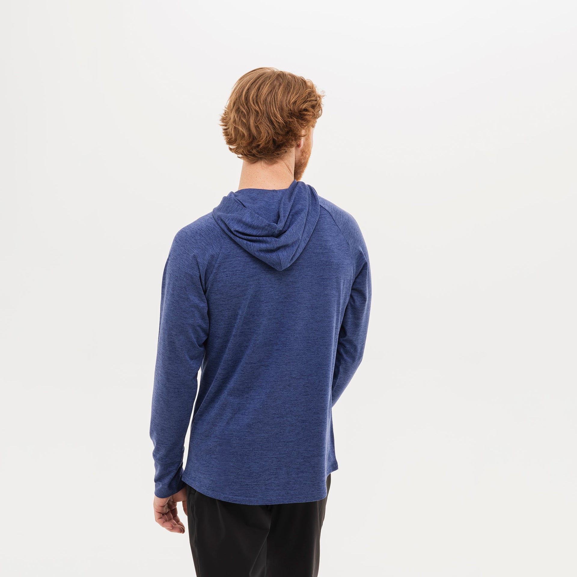 Men's Breakthrough Hoodie: Blue Heather - View 8