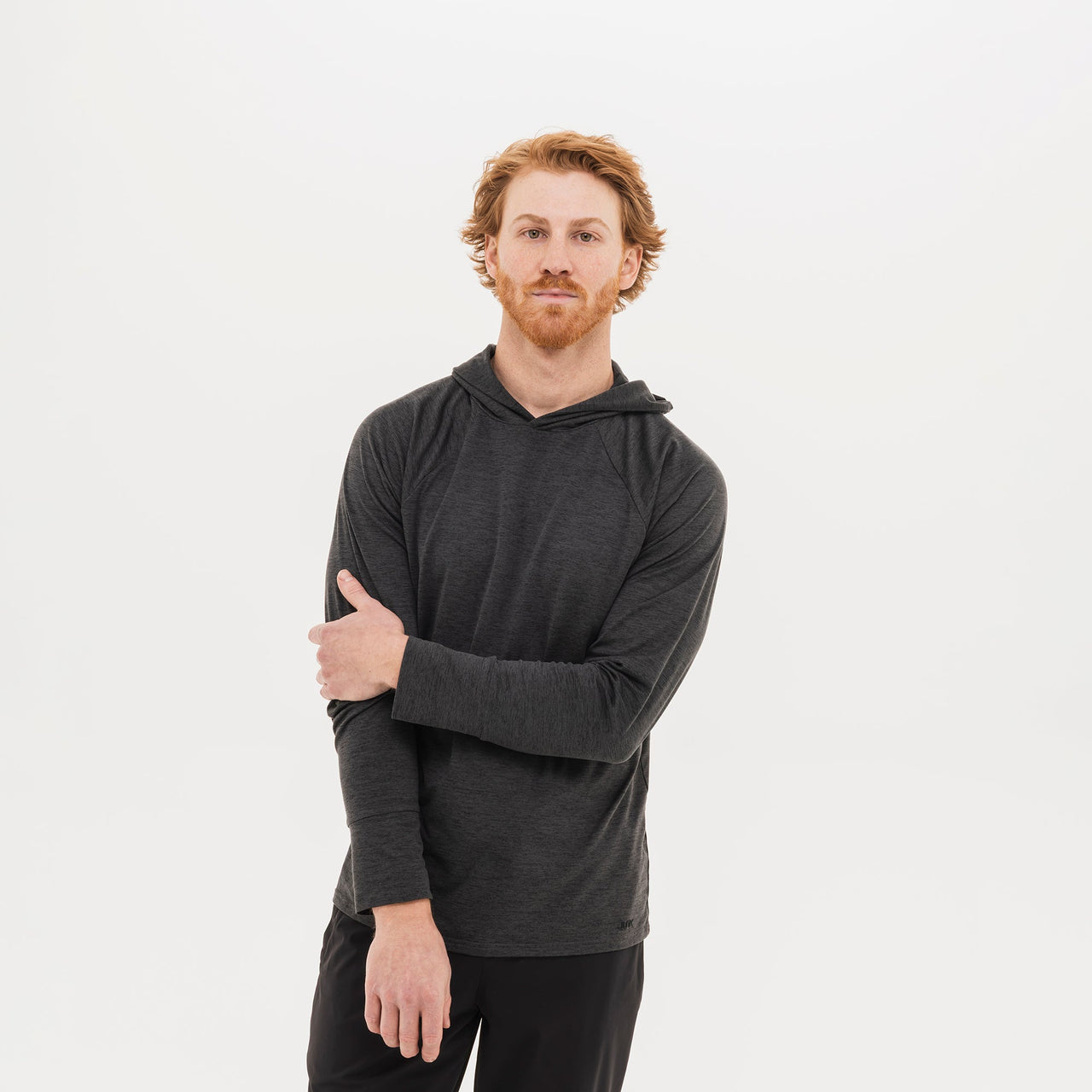 Men's Breakthrough Hoodie: Charcoal - View 6