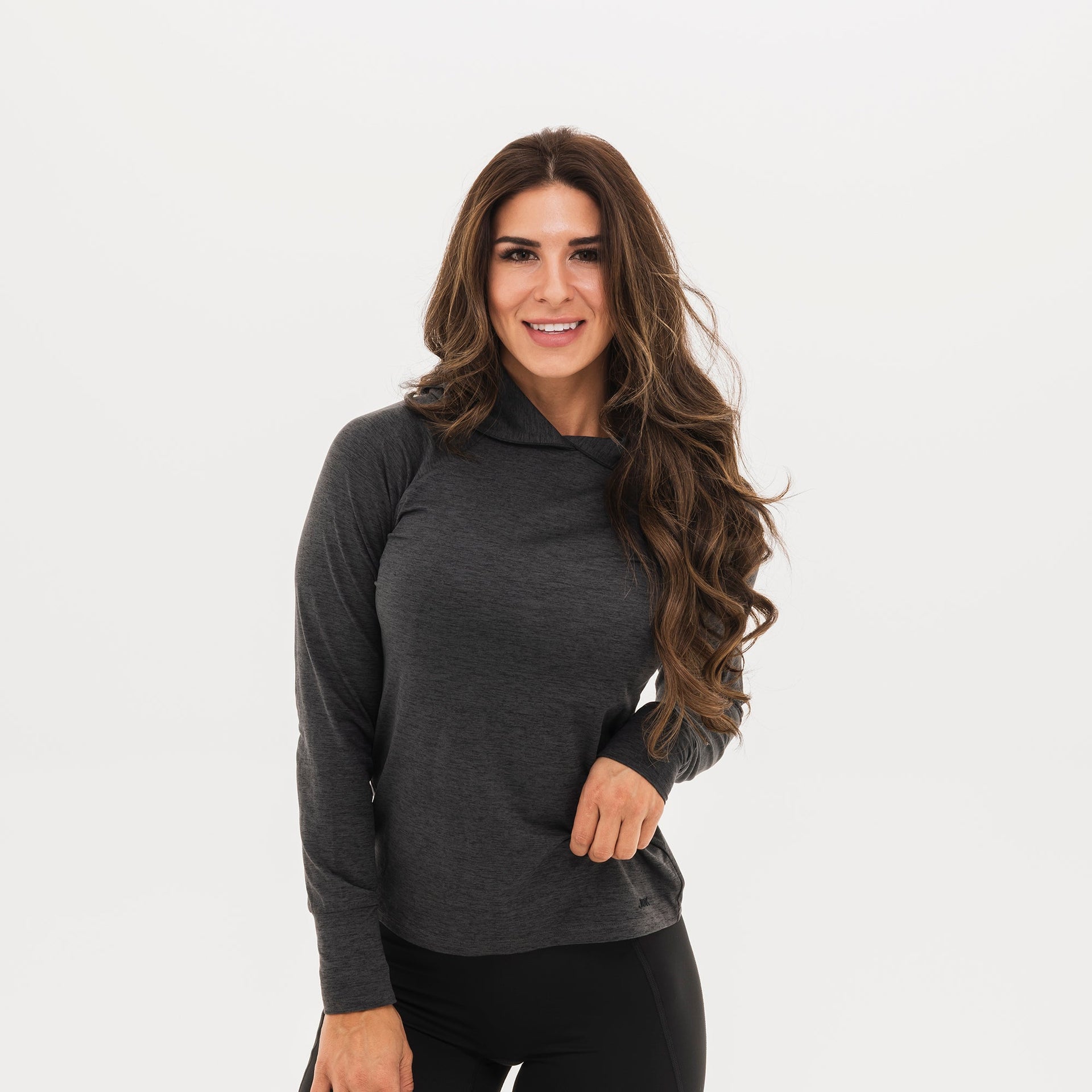 Women's Breakthrough Hoodie: Charcoal - View 6