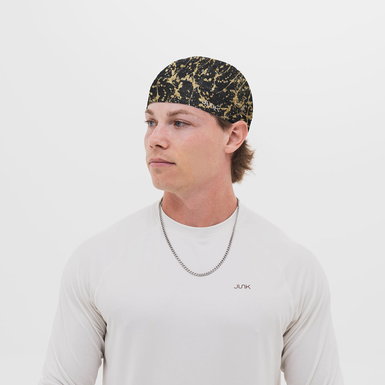 Dripping Gold Skull Cap