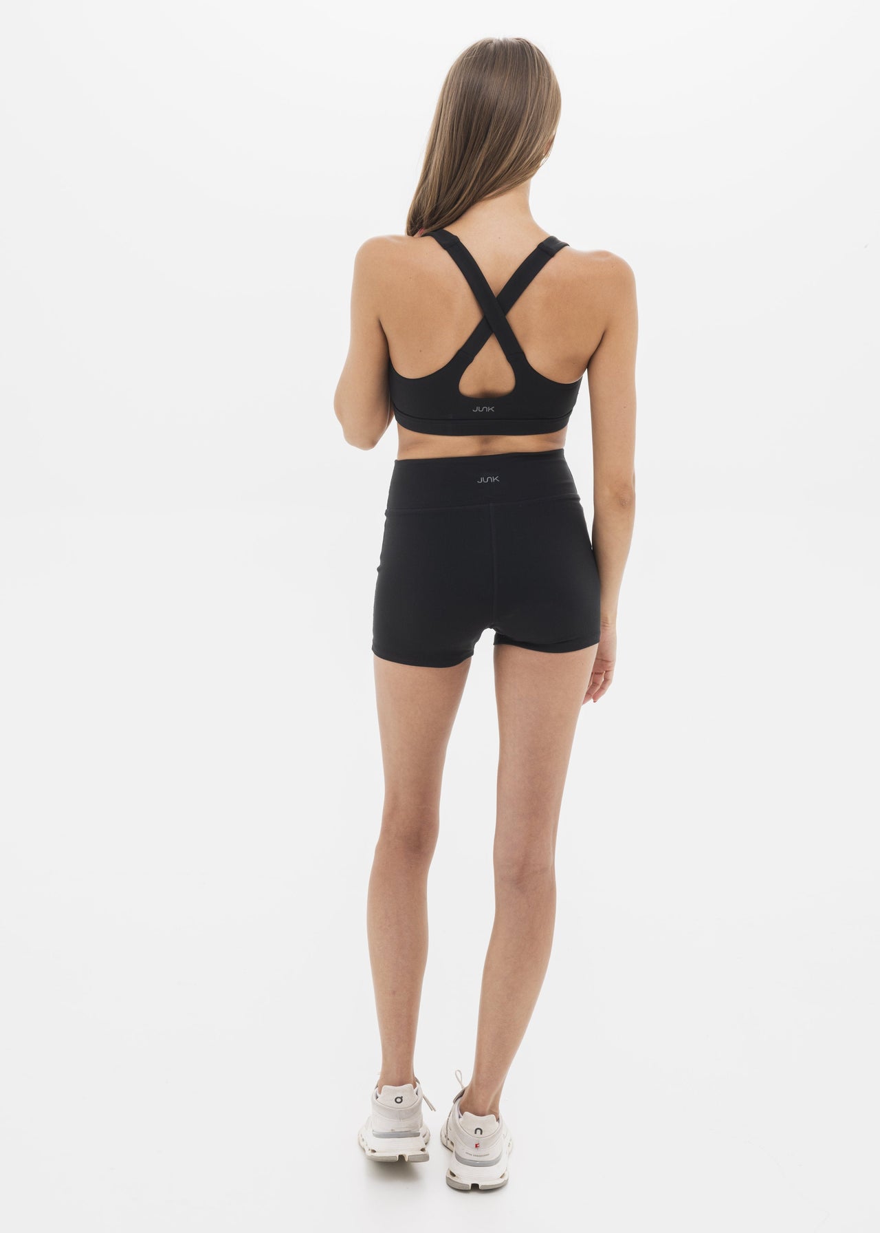 Women's Breakthrough Cross-Back Sports Bra: Obsidian