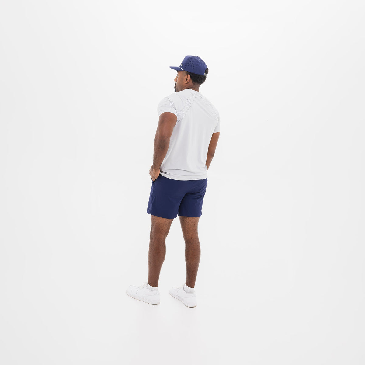 Men's Breakthrough Unlined Short 7": Ocean Cavern - View 3