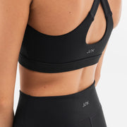 Women's Breakthrough Cross-Back Sports Bra: Obsidian - View 5