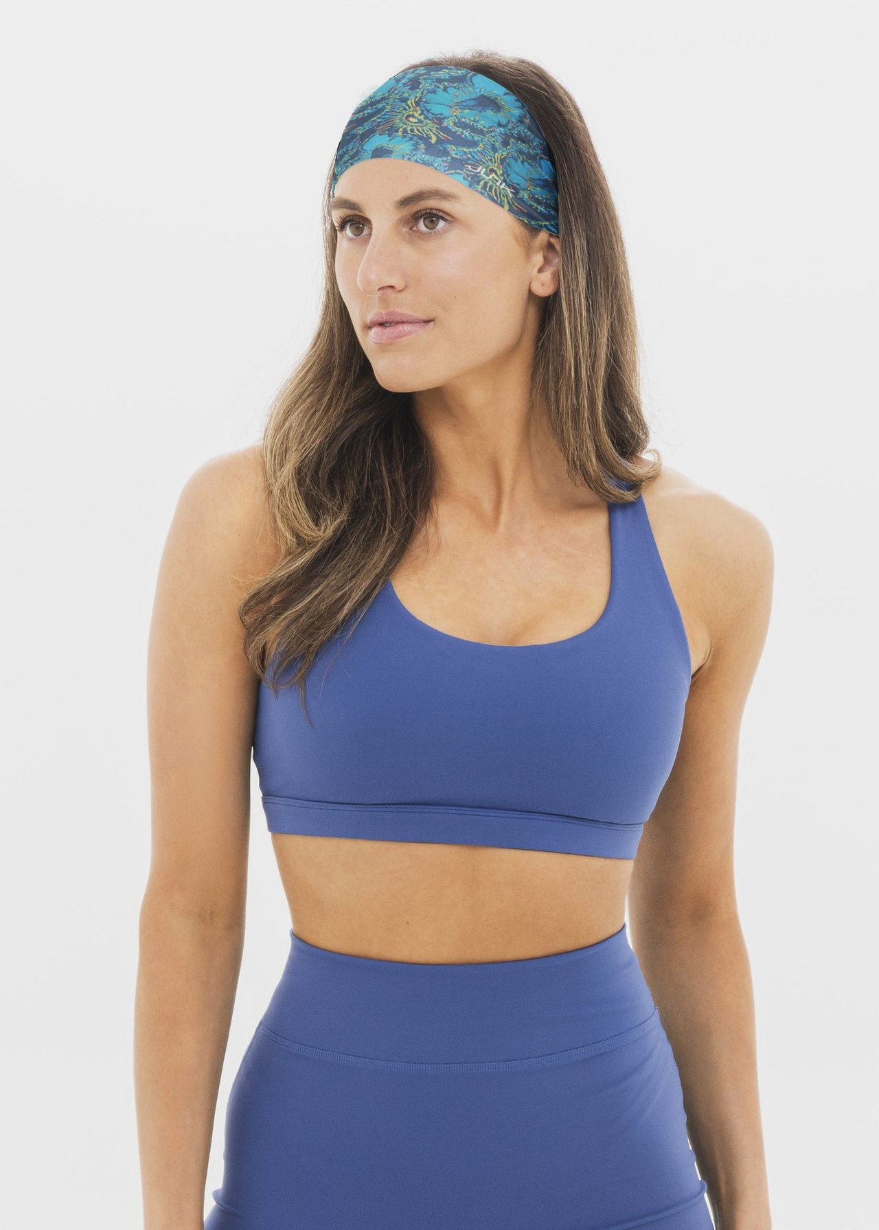 Women's Breakthrough Cross-Back Sports Bra: Harbor