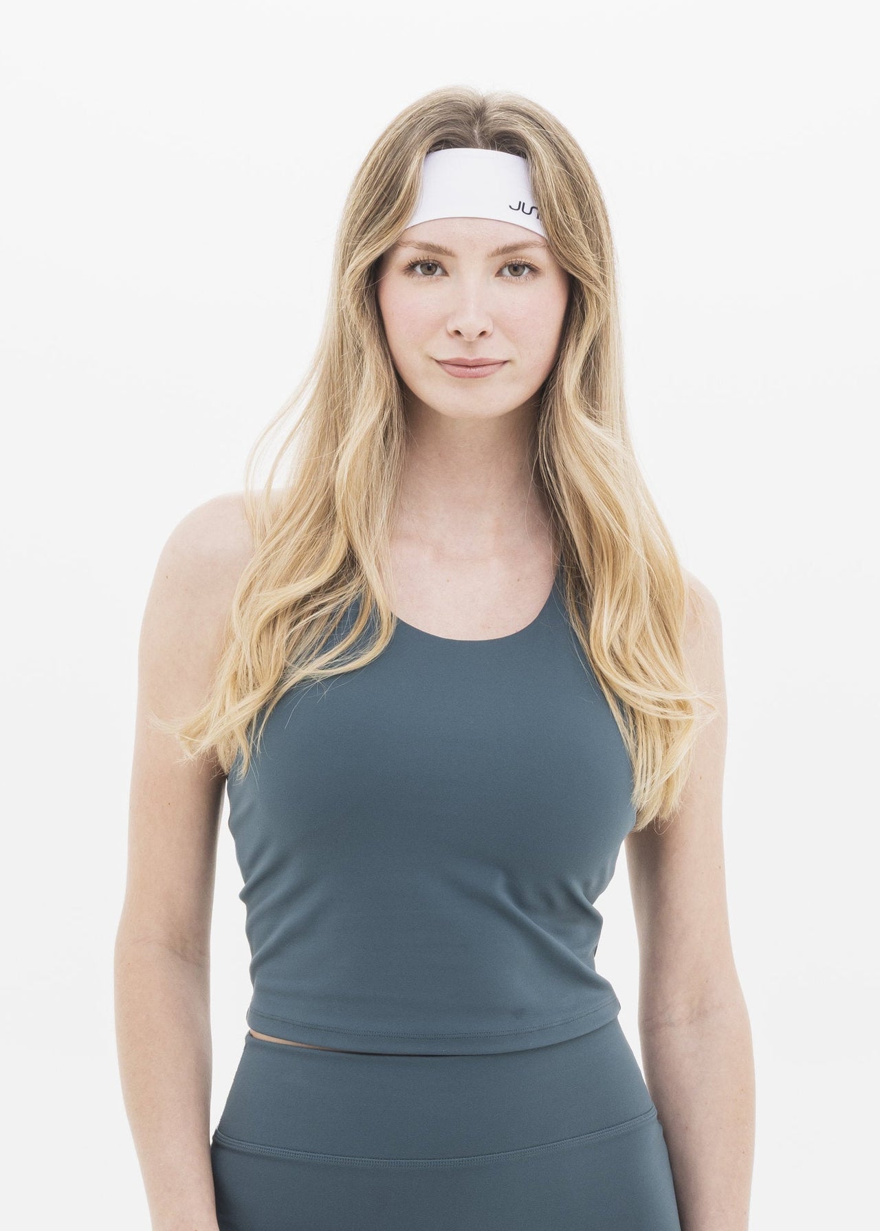 Women's Breakthrough Cross-Back Sports Bra: Eucalyptus
