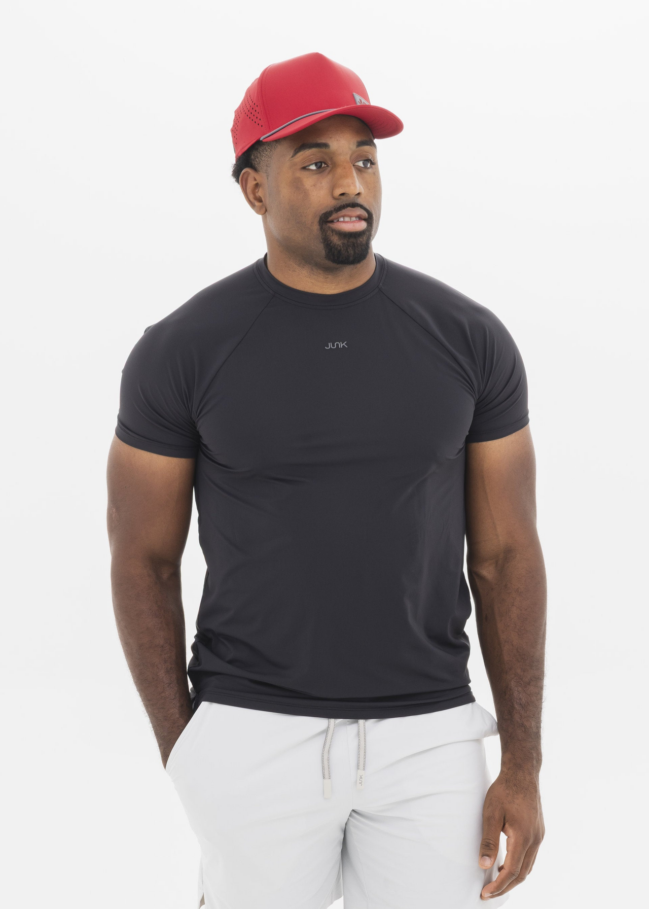 Men's Breakthrough Training Tee: Obsidian